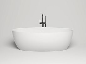 Ванна отдельностоящая ALDA 170x80 покраска по RAL полностью S-Stone Матовое